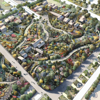 master plan Regenerative neighborhood